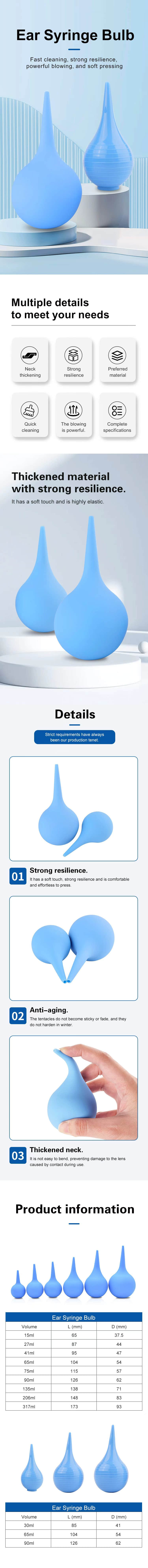 Medical Ear Syringe Ball Laboratory Tool